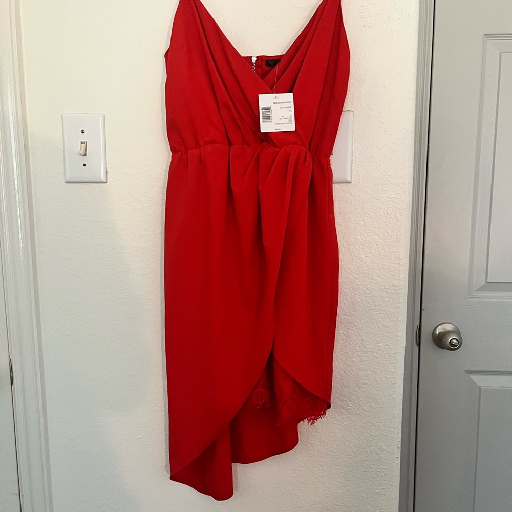 NEW with Tag G by Guess Red asymmetrical dress ❤️